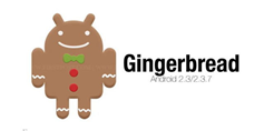 simbol Android versi Gingerbread
