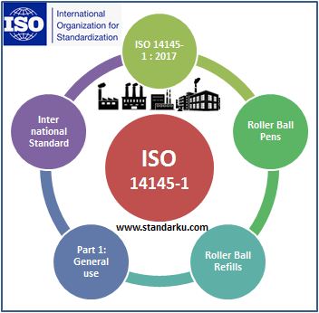 ISO 14145-1 2017 Roller ball pens and refills - Part 1 General use