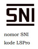gambar  : standar stiker SNI
berdasarkan dokumen Peraturan Menteri Perindustrian Nomor 30 Tahun 2018 tentang Pemberlakukan Standar Nasional Indonesia Sepeda Roda Dua Secara Wajib