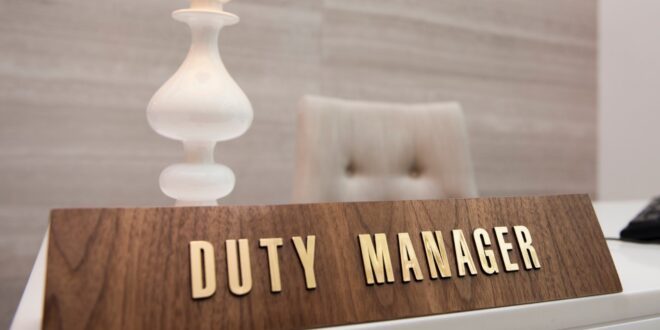 Peran & Tanggung Jawab Duty Manager Hotel