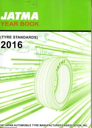 JATMA Year Book, Tyre Standards 2016