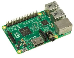 gambar : single board computer Raspberry Pi